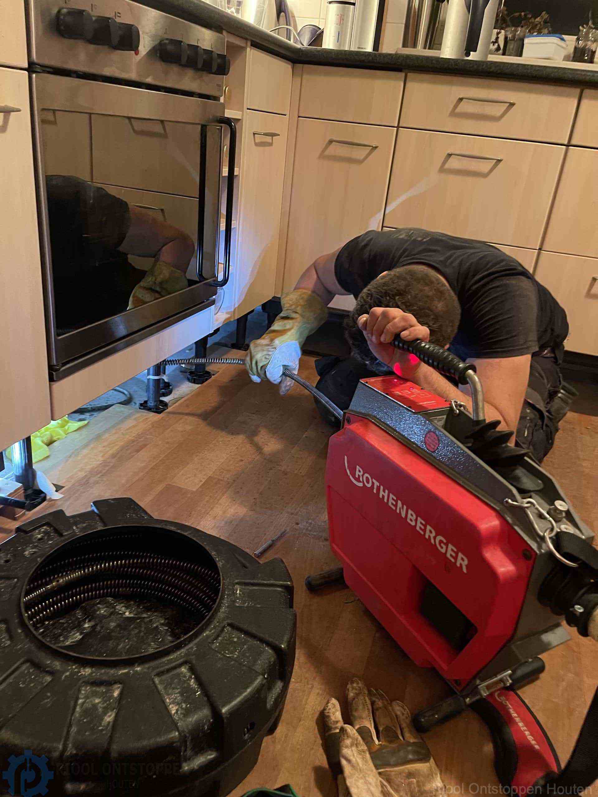 Ontstoppen Afvoer Houten