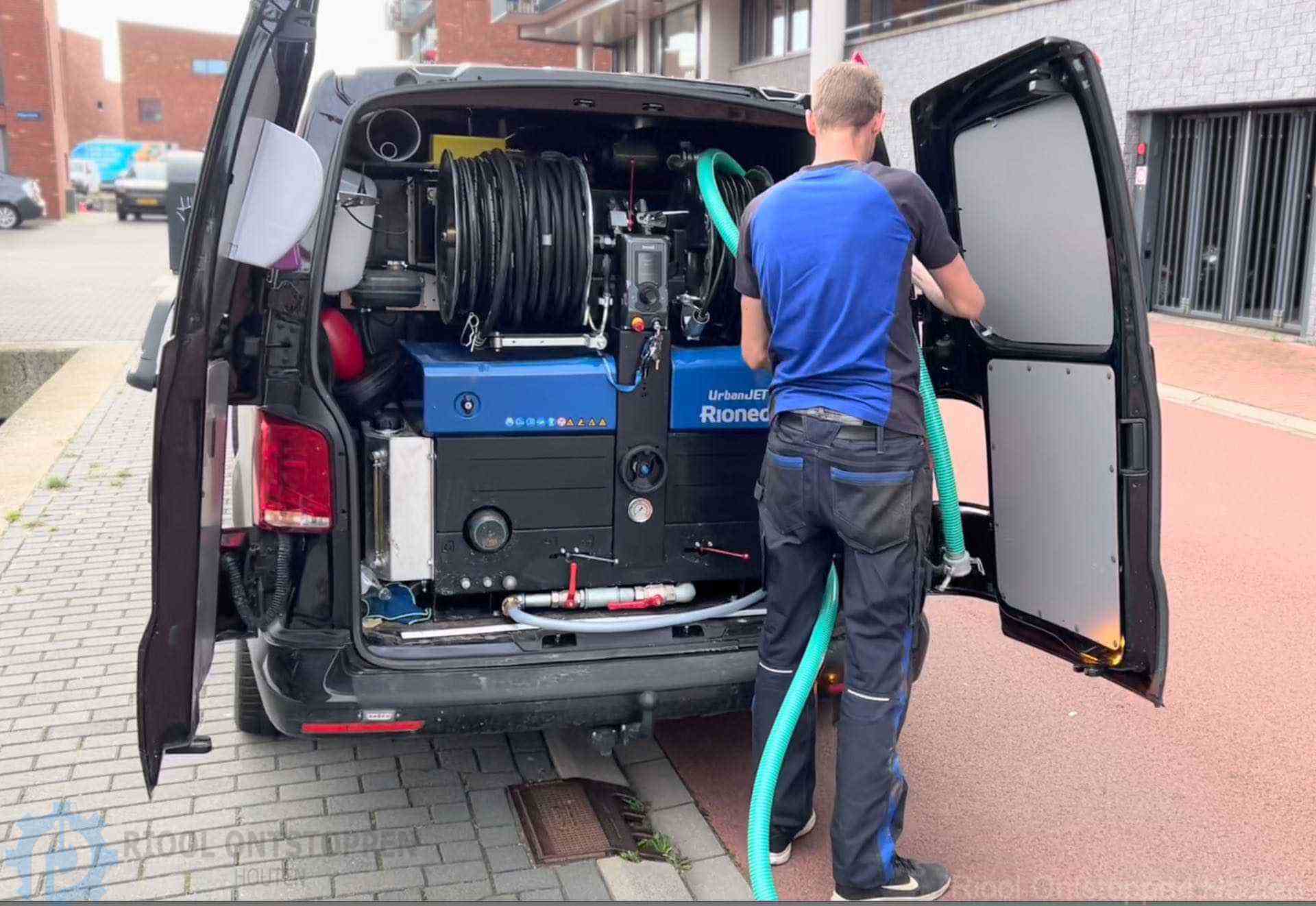 Riool Hogedruk Machine Houten